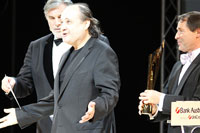 Peter Simonischek, Paulus Manker (Publikumspreis), Franz Wohlfahrt (Novomatic)